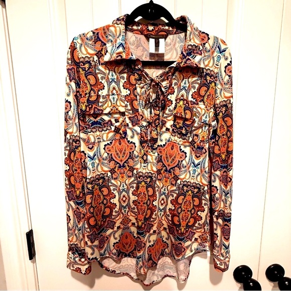 BCBGMaxAzria Paisley Blouse - Picture 3 of 10
